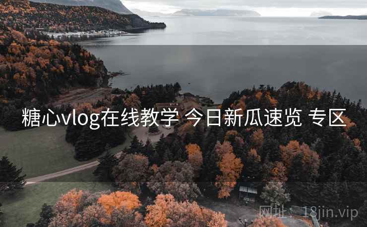 糖心vlog在线教学 今日新瓜速览 专区